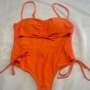 Orange Ladies Swimwear